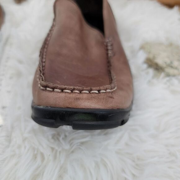 Kenneth Cole reaction rock solid leather slip on loafers - Picture 5 of 11